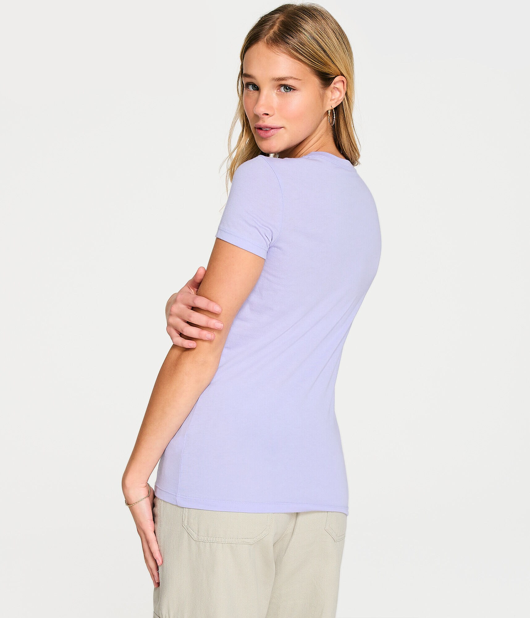 Aeropostale Watercolor Floral Graphic Tee