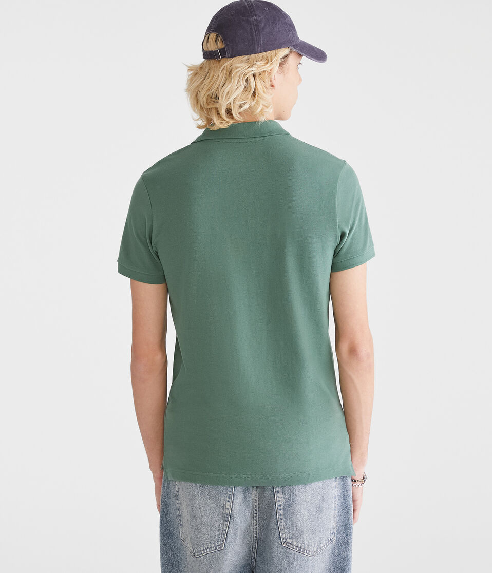 Eco A87 Logo Piqué Polo