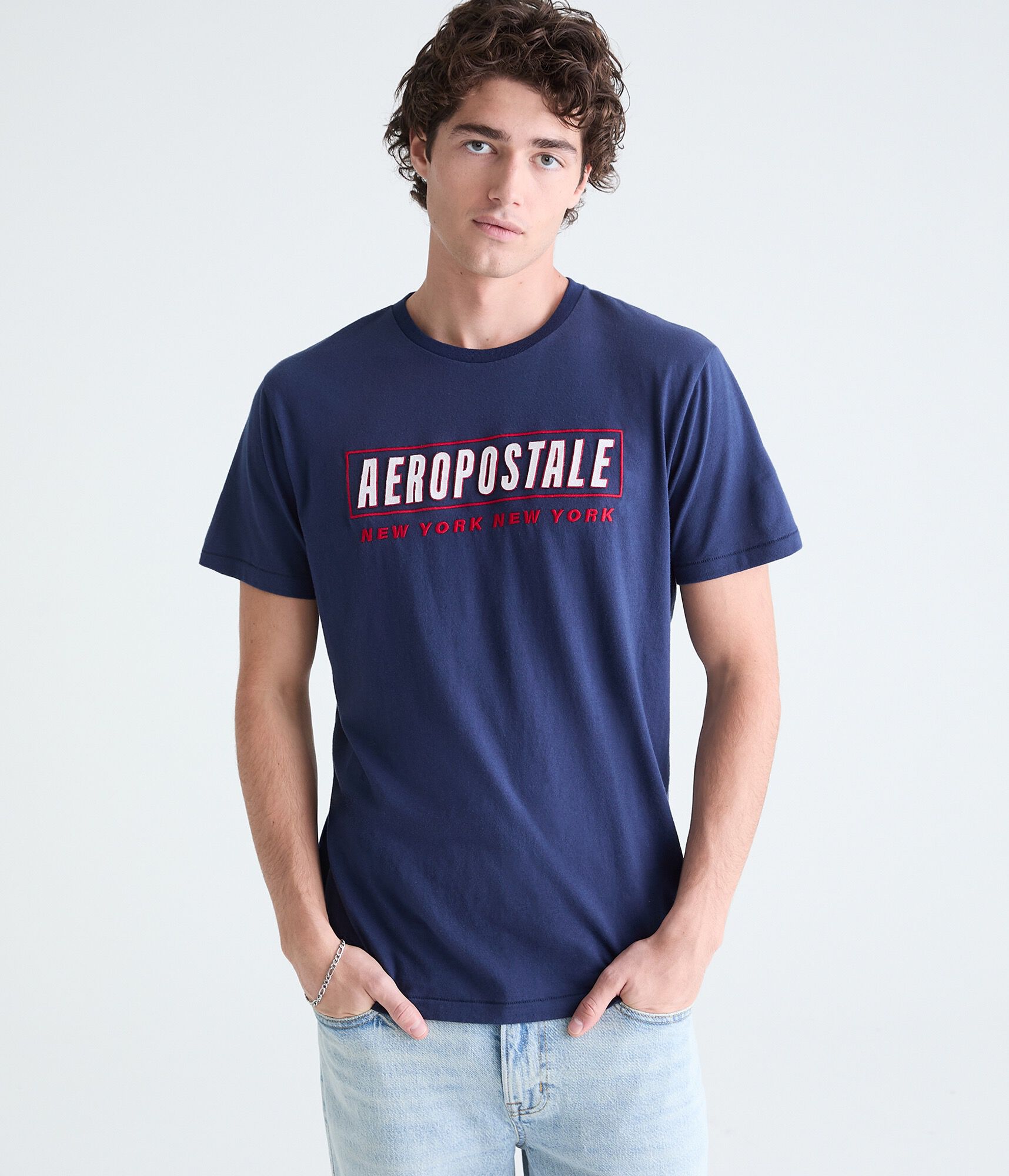 Aeropostale New York Appliqu&eacute; Graphic Tee