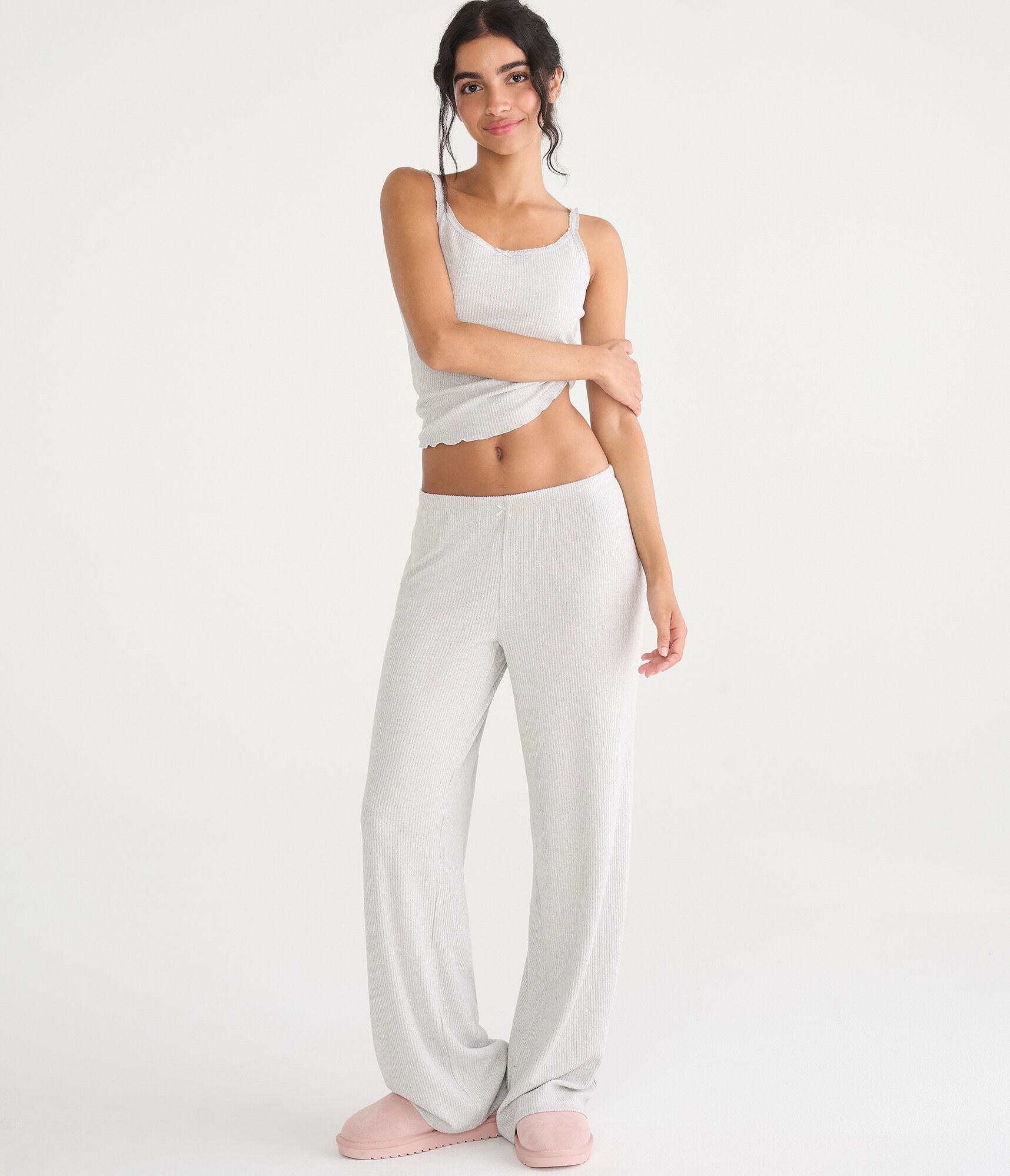 Soft Rib Sleep Pants