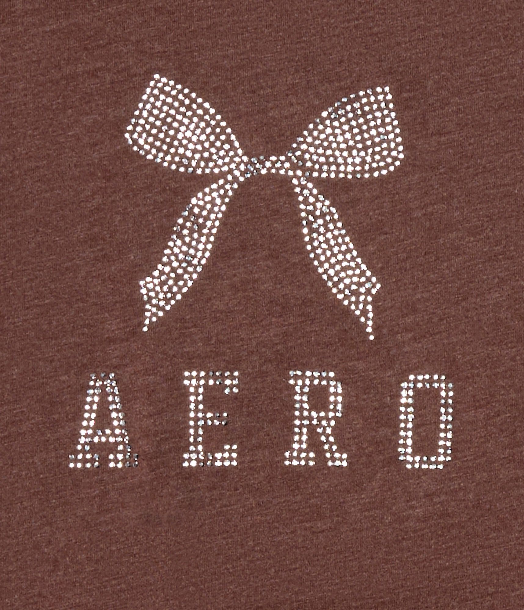 Aero Rhinestone Bow Graphic Tee