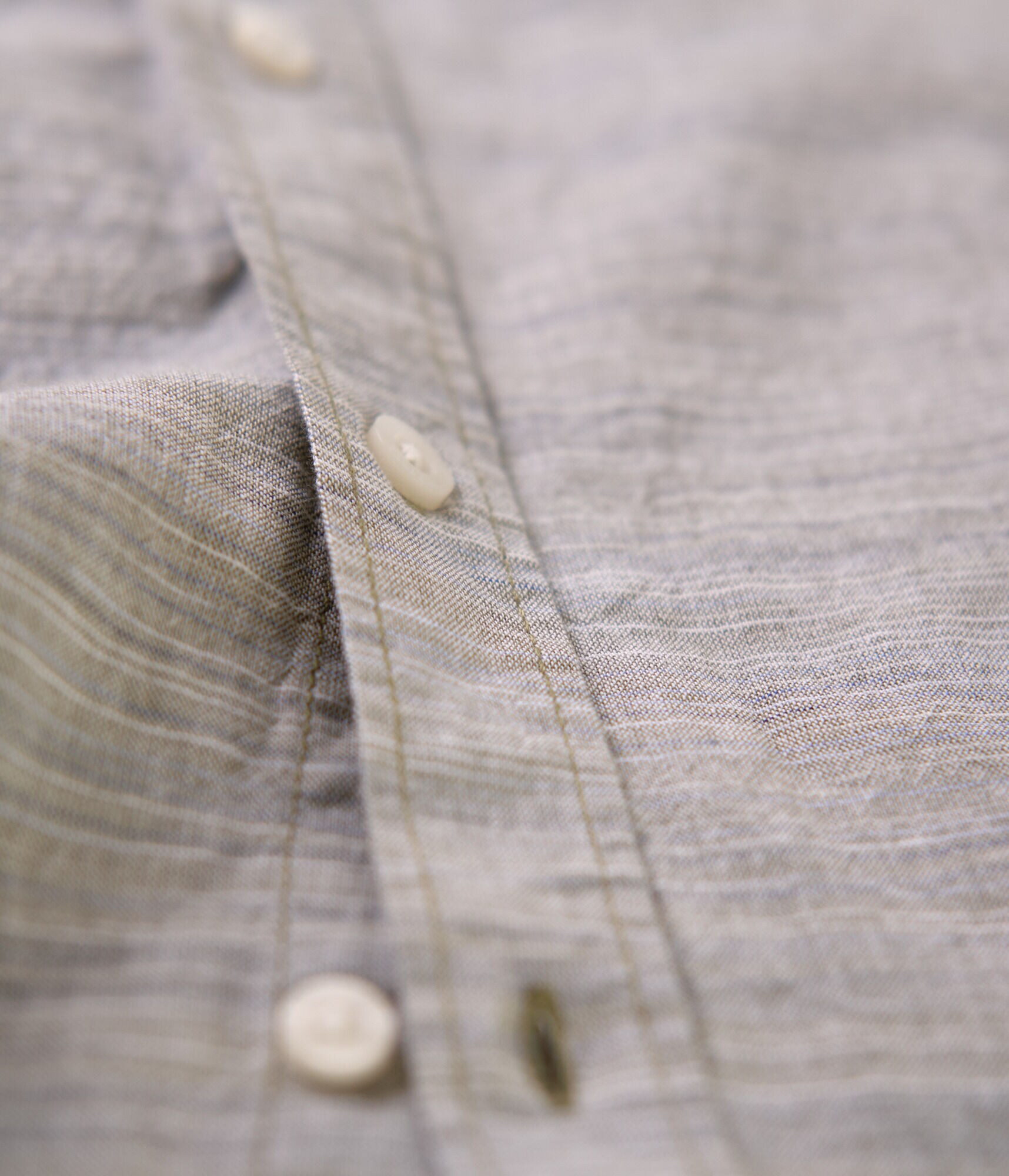 Streaky Button-Down Shirt