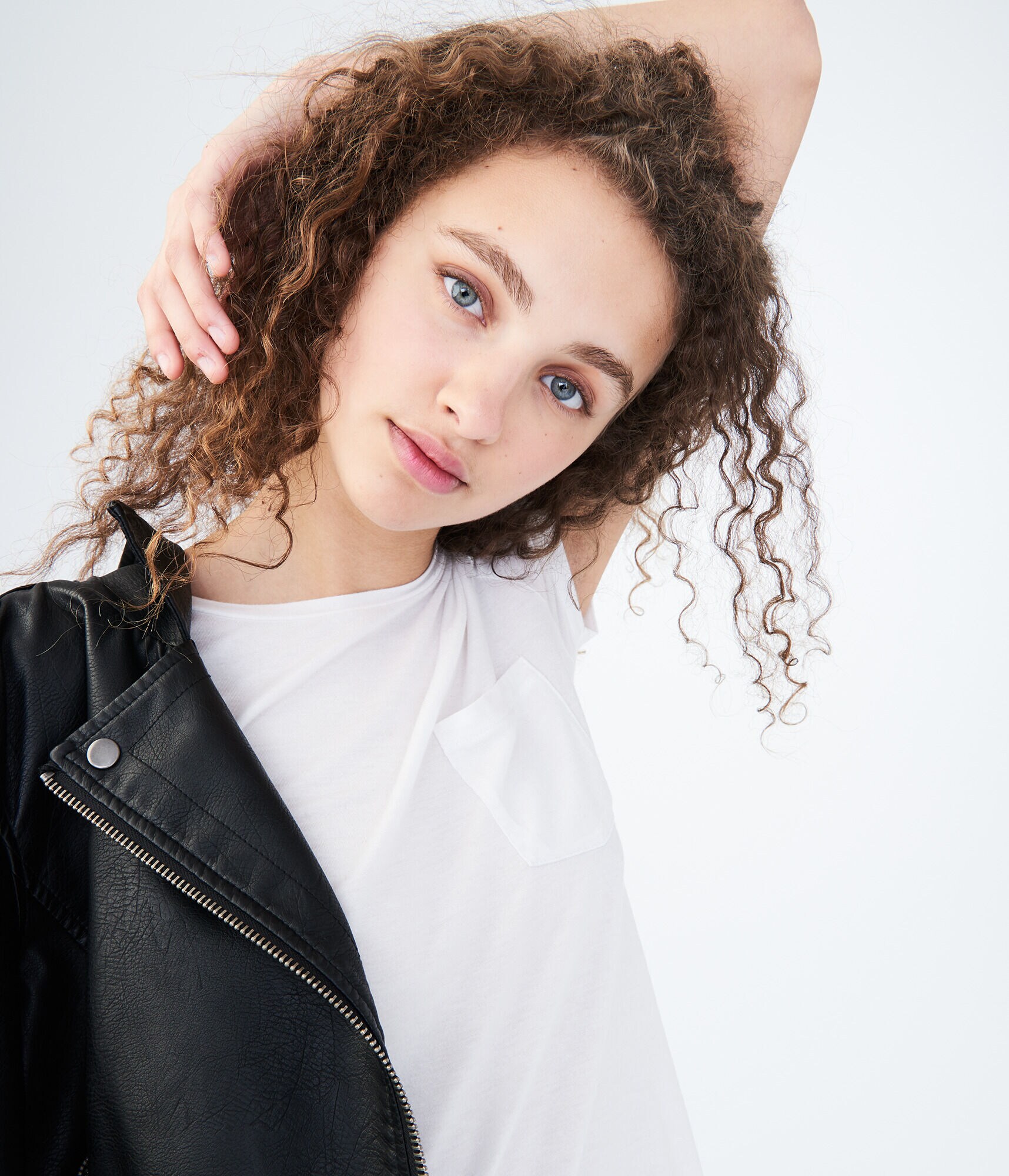 Seriously Soft Solid Pocket Crew Tee