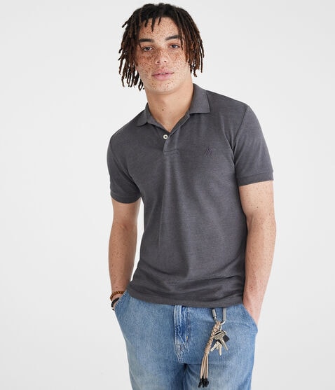 Eco Tonal Logo Piqué Polo - MERGE INTO 60274781