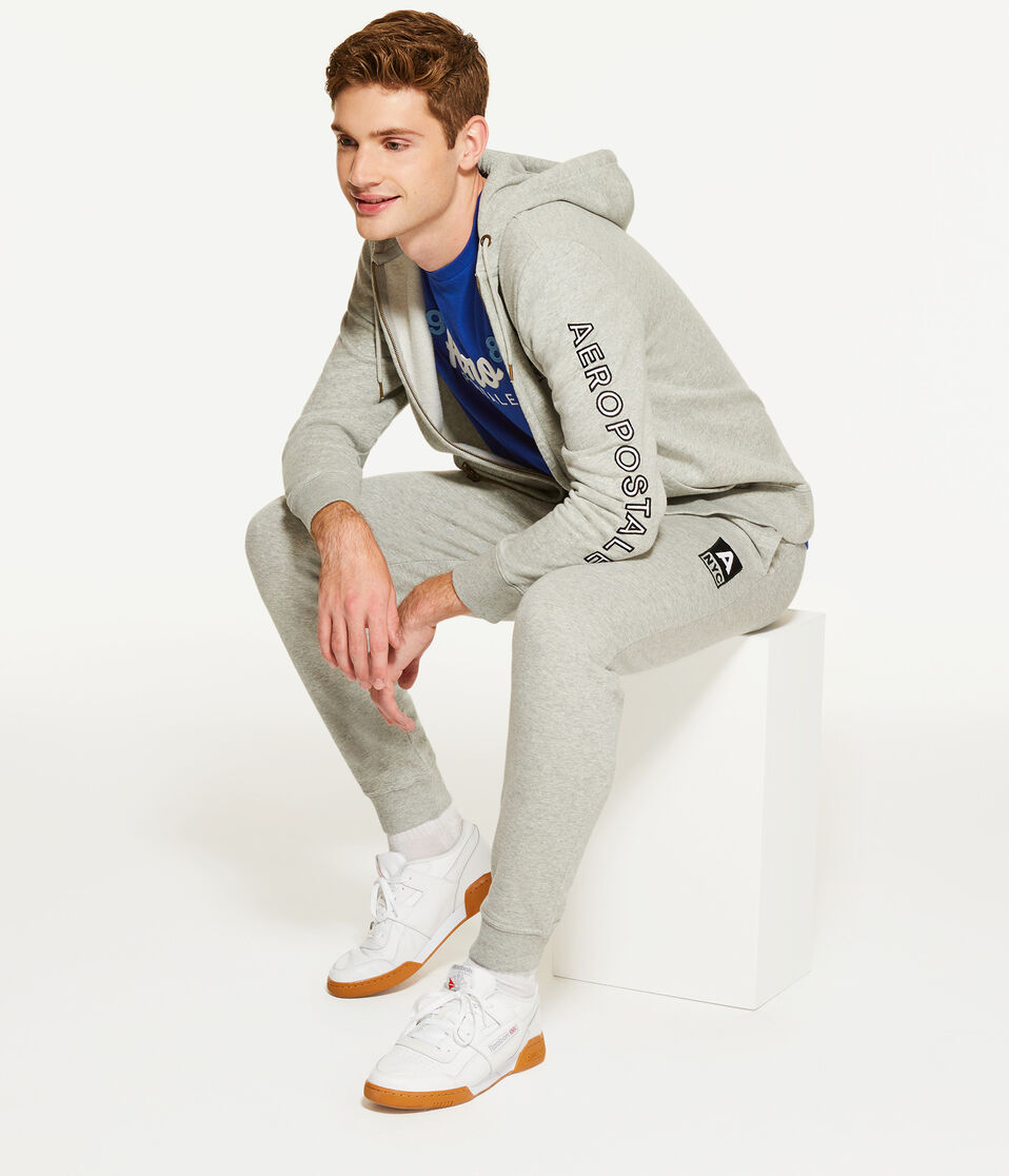 Aeropostale NYC Heritage Full-Zip Hoodie