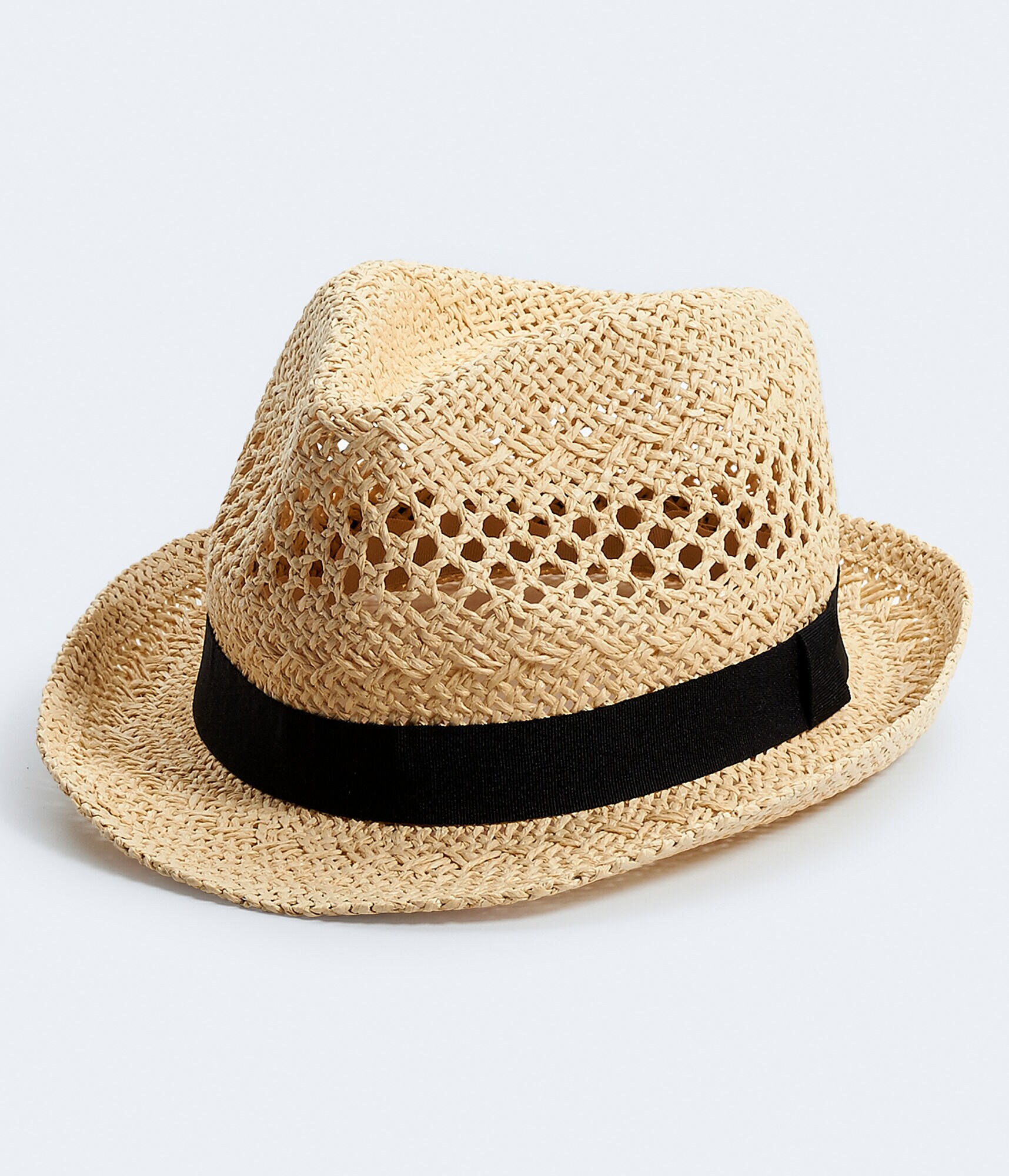 Straw Fedora Hat