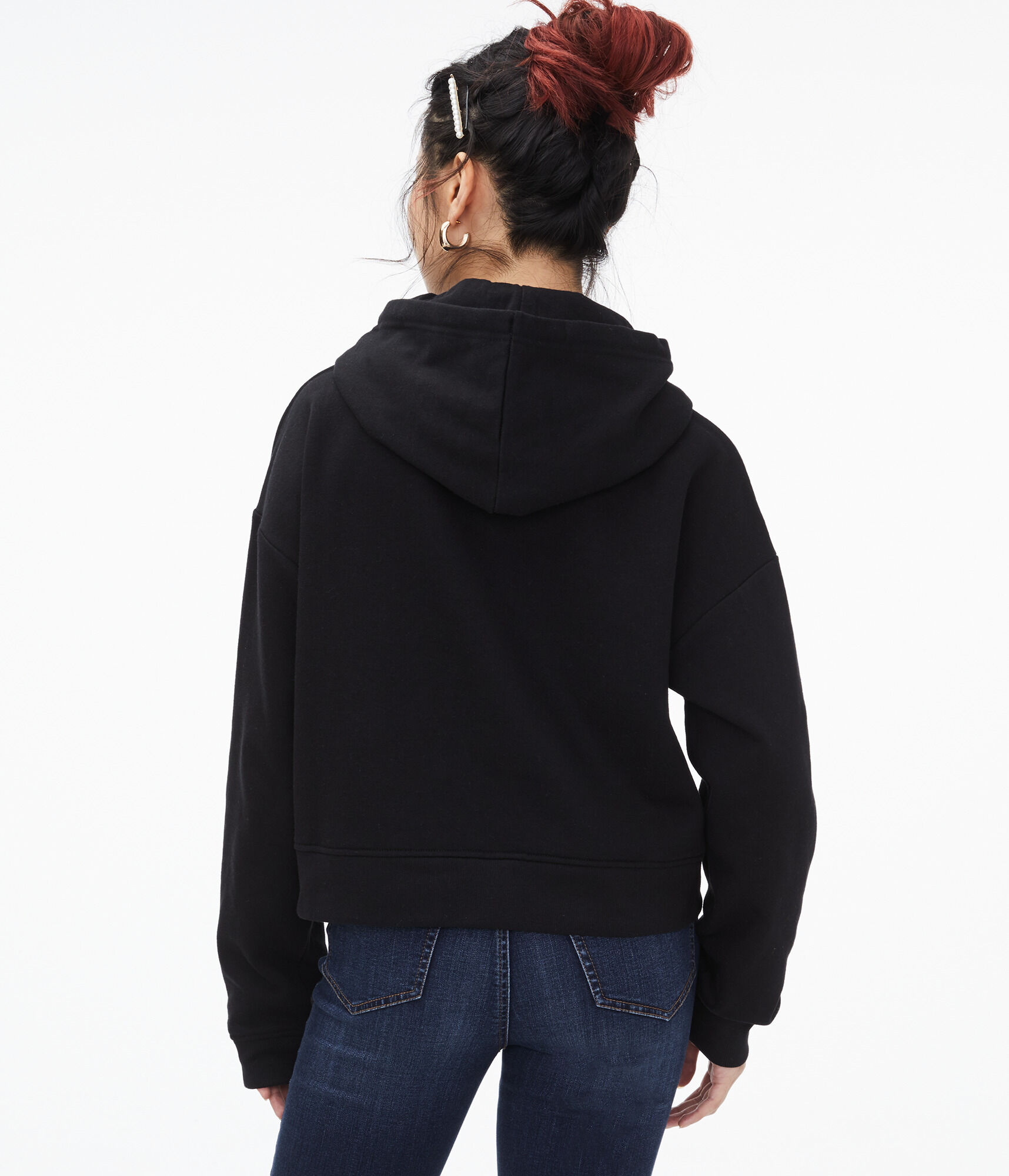 Selena Foil Pullover Hoodie***