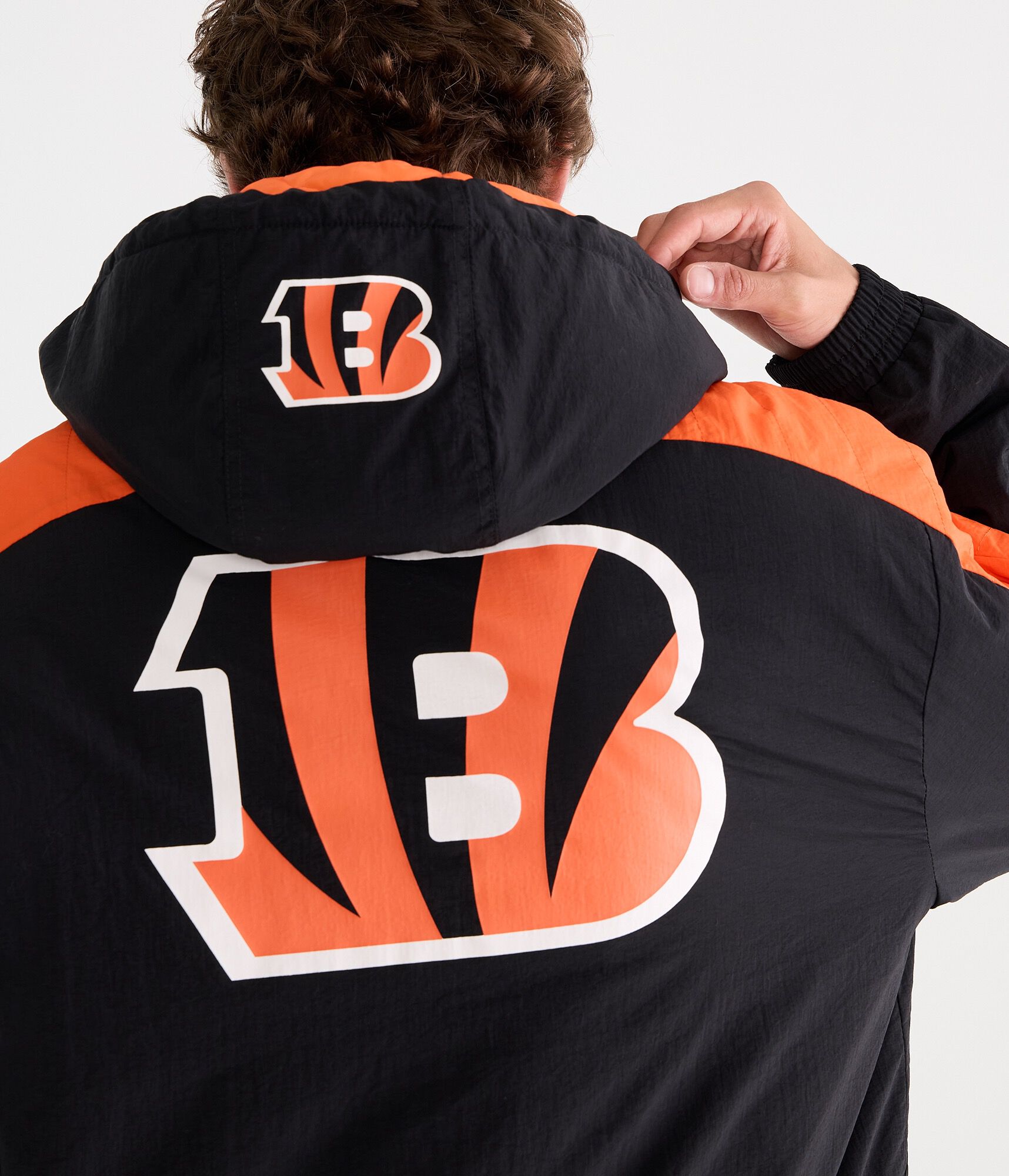 Cincinnati Bengals Hooded Sideline Jacket