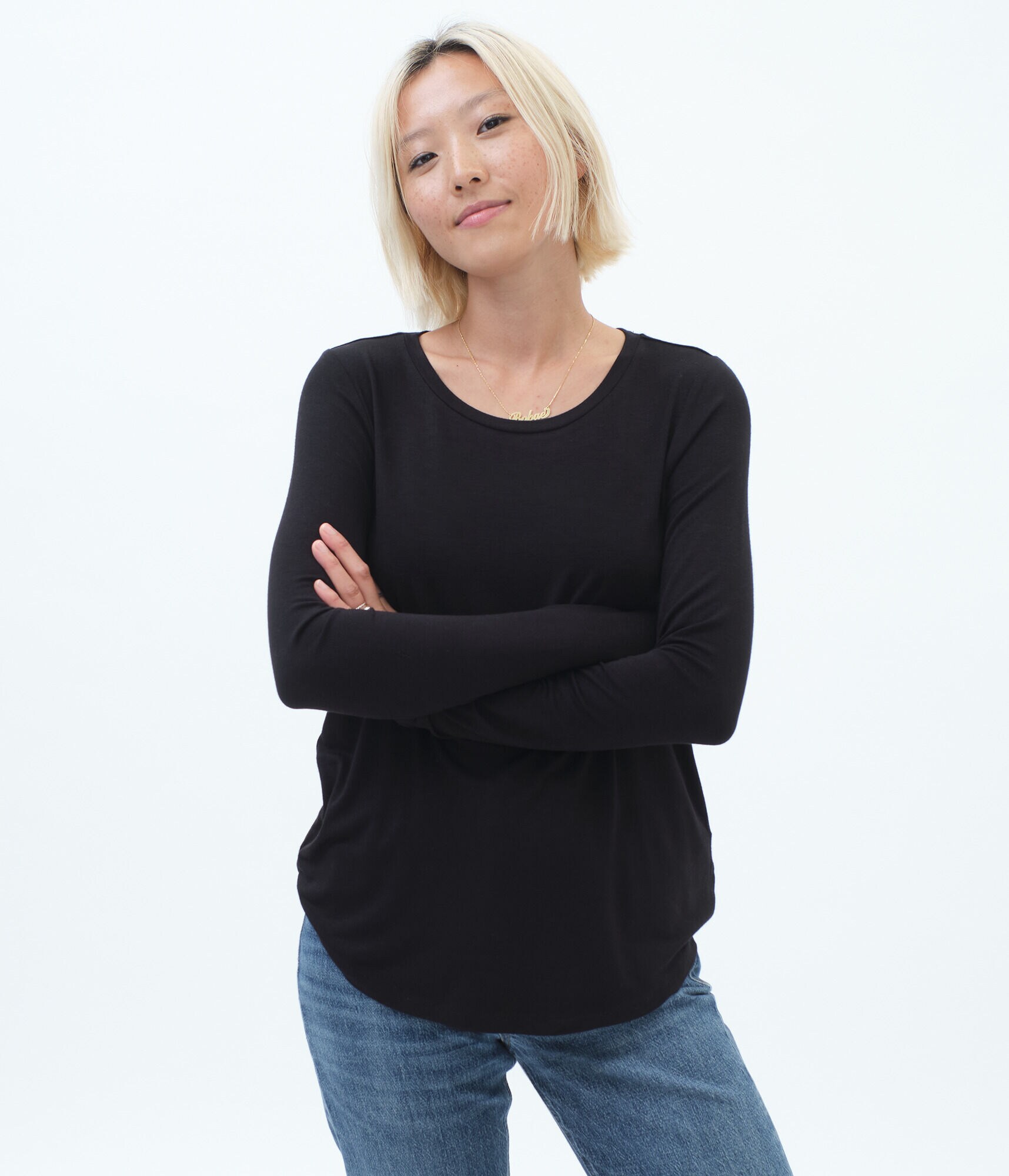 Long Sleeve Seriously Soft Crew Tee