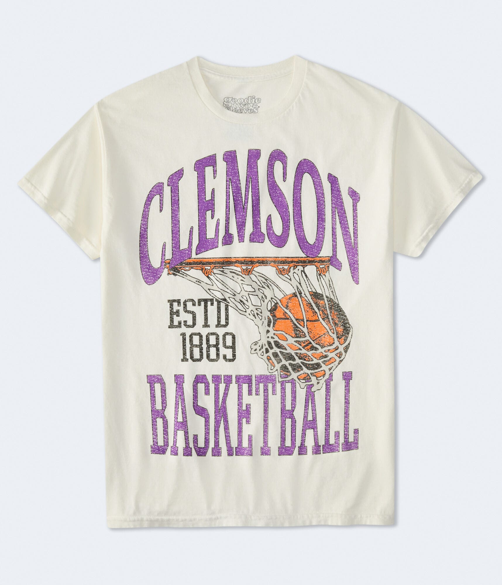 Clemson Basketball Relaxed Graphic Tee