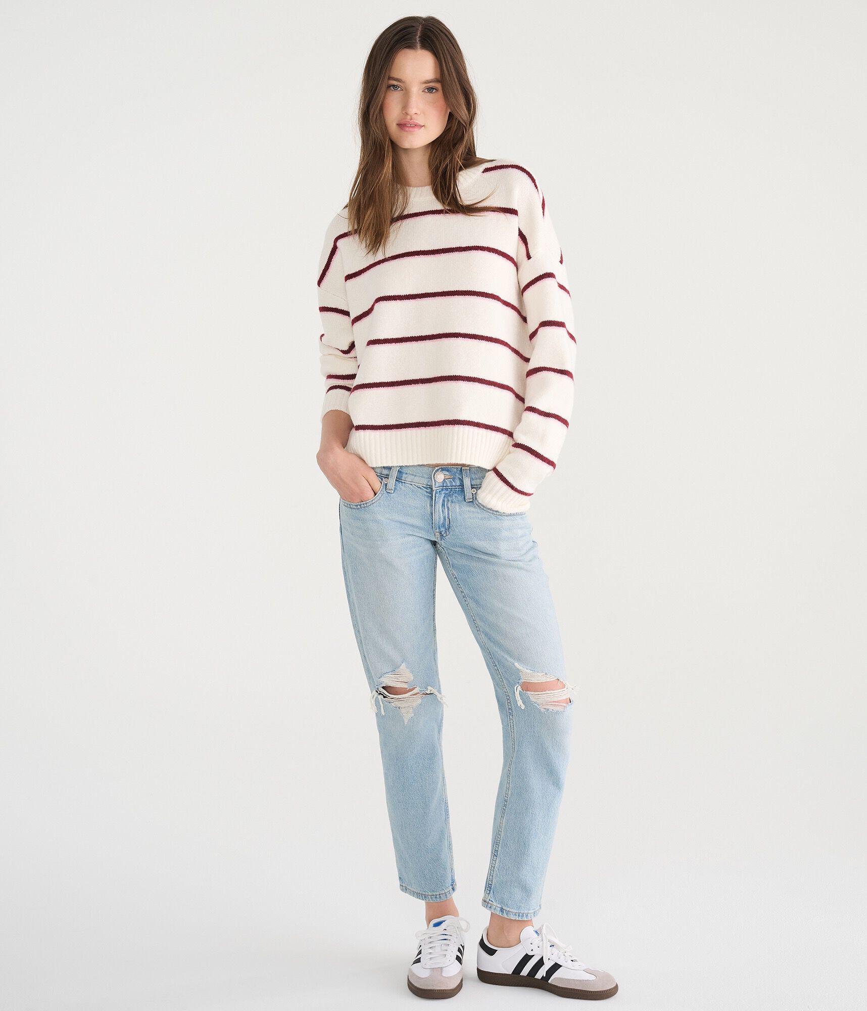 Super Low-Rise Straight Jean