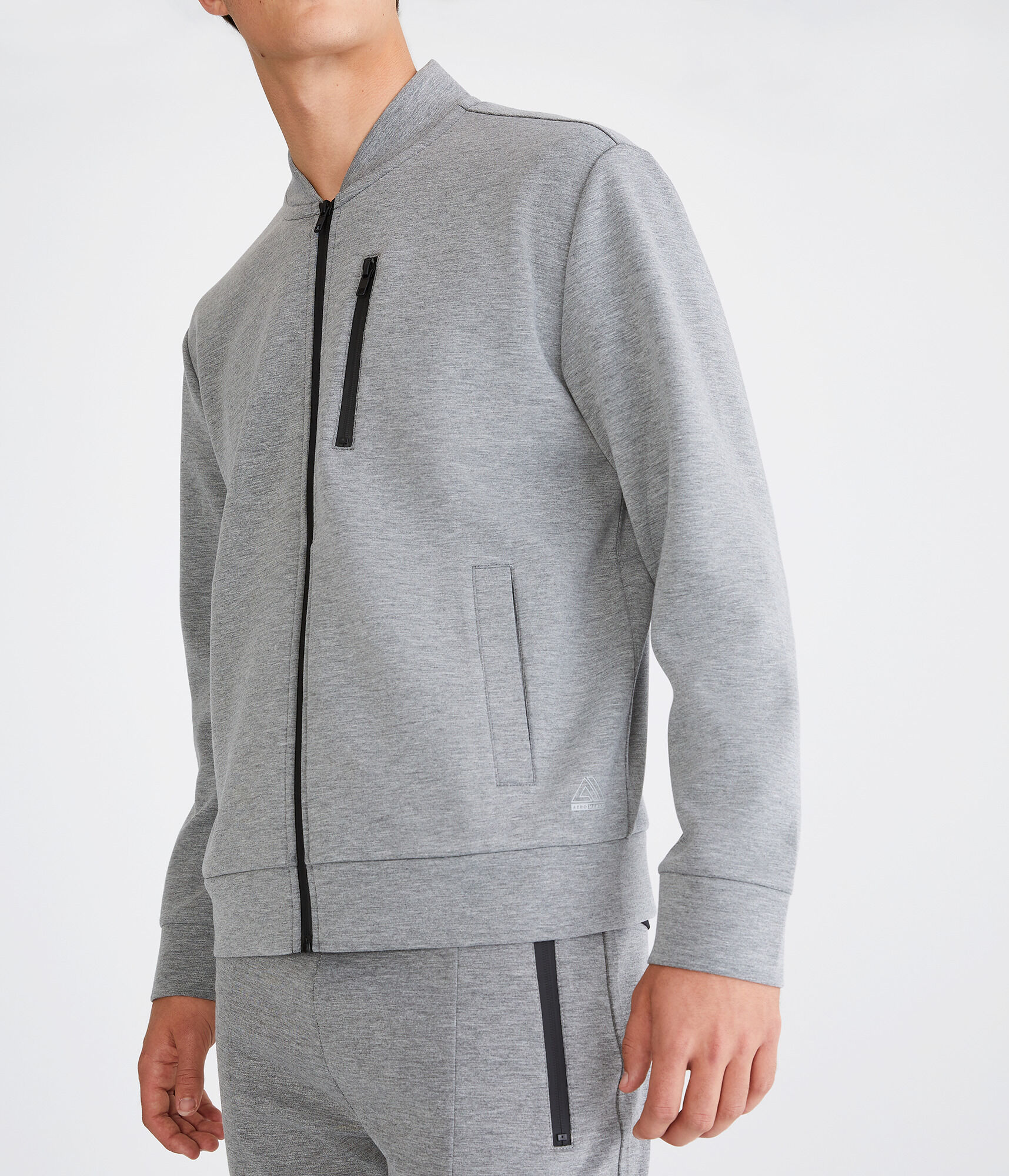 Aero MVMNT Tech Fleece Bomber Jacket