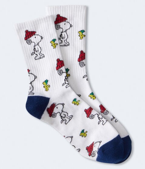 Peanuts® | Aéropostale Snoopy Winter Hat Crew Socks Peanuts® | Aéropostale Snoopy Winter Hat Crew Socks