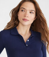 Long Sleeve Uniform Piqué Polo