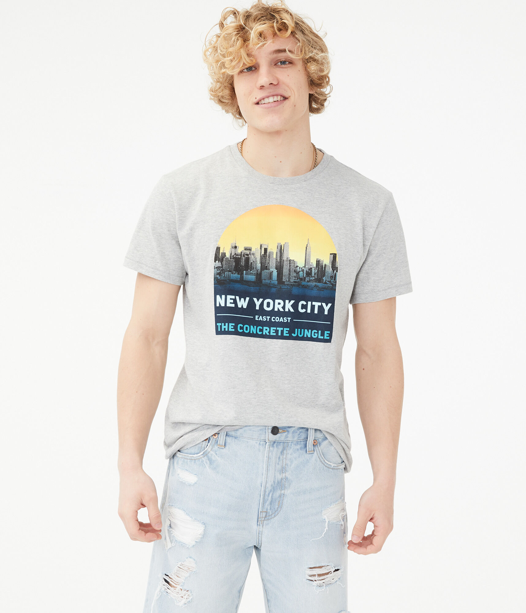New York City Sunset Graphic Tee