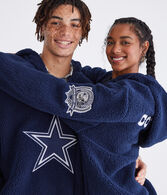Dallas Cowboys Quarter-Zip Sherpa Hoodie