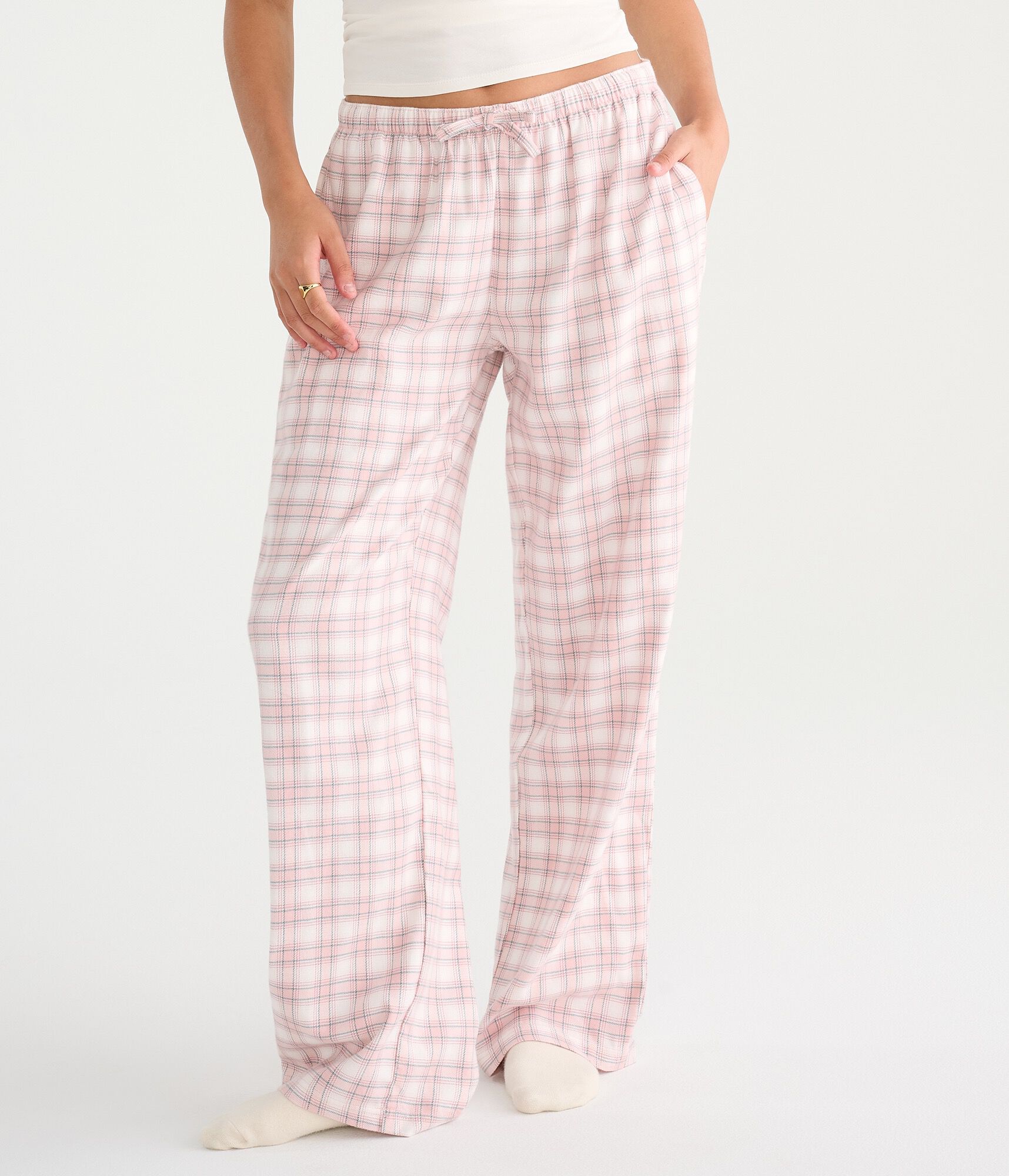 D&eacute;j&agrave; For Aero Plaid Flannel Sleep Pants