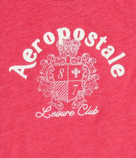 Aeropostale Leisure Club Appliqué Graphic Tee