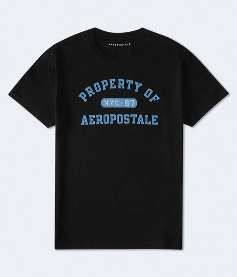 Property Of Aeropostale Appliqué Graphic Tee Property Of Aeropostale Appliqué Graphic Tee
