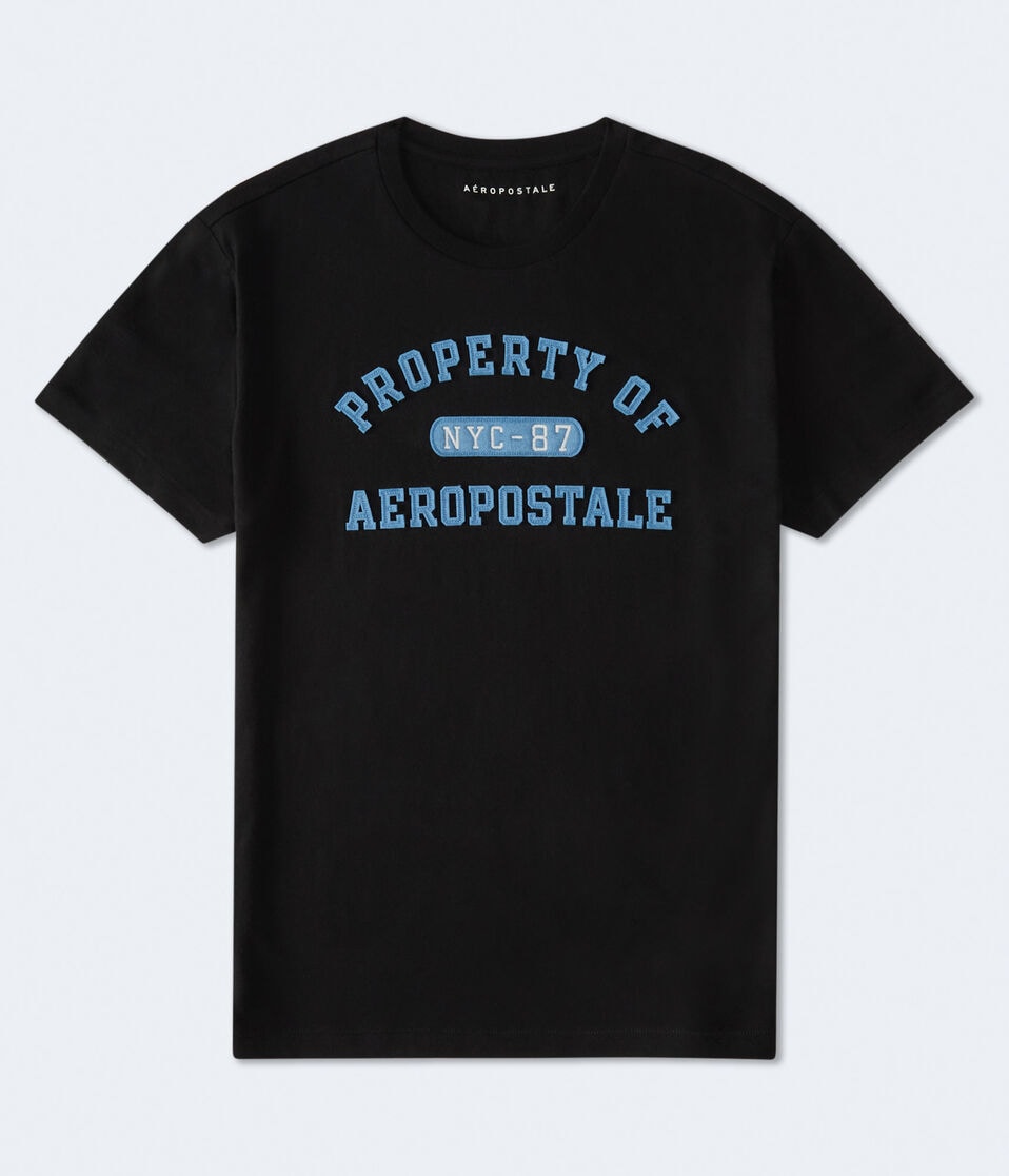 Property Of Aeropostale Appliqué Graphic Tee