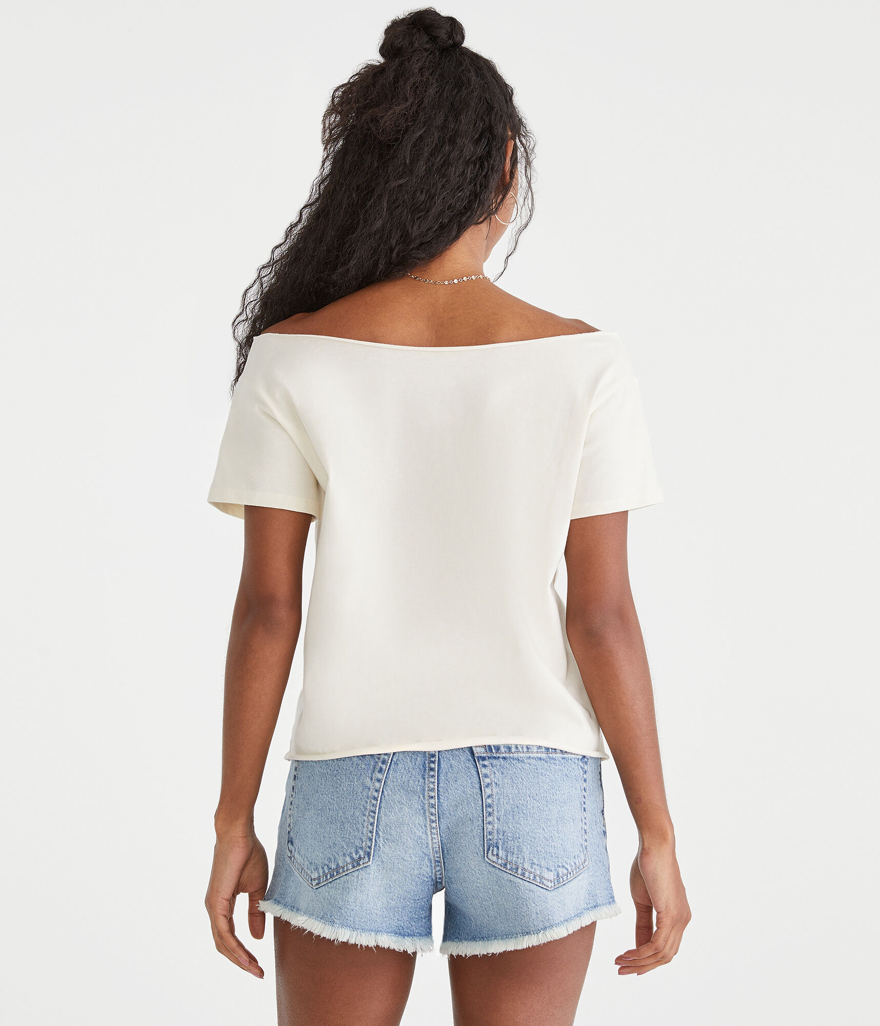 Ford Bronco Off-The-Shoulder Graphic Tee