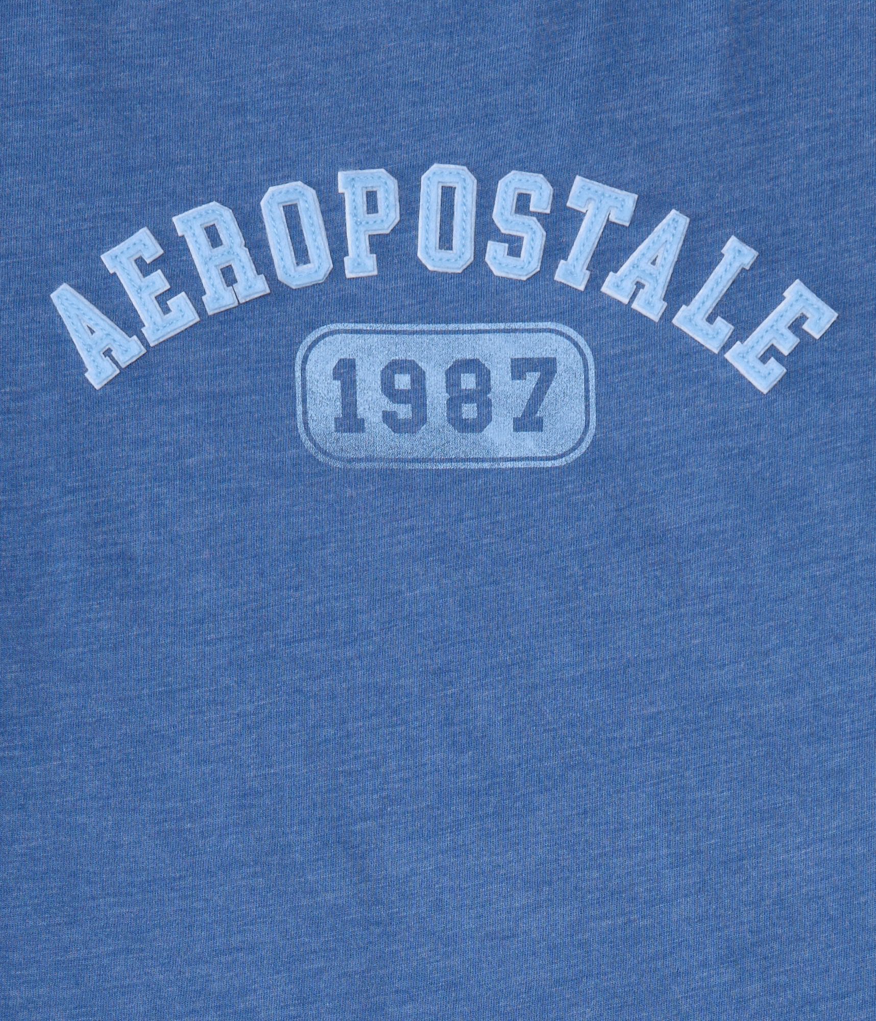 Aeropostale 1987 Appliqu&eacute; Graphic Tee