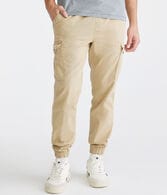 Twill Cargo Joggers
