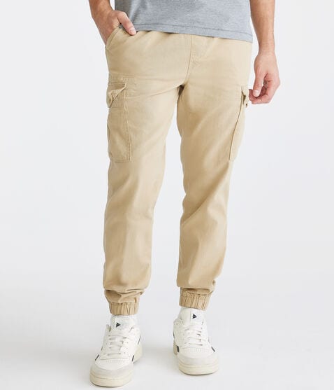 Twill Cargo Joggers Twill Cargo Joggers