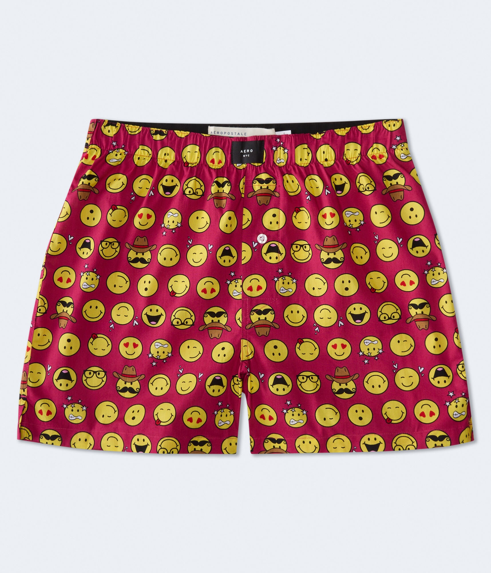 Smiley Faces 4" Woven Boxers