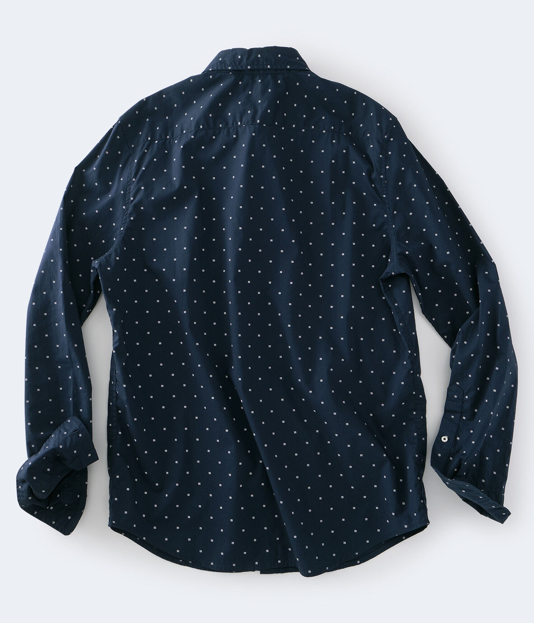 Long Sleeve Geometric Button-Down Shirt