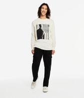 Long Sleeve Tupac Flag Graphic Tee