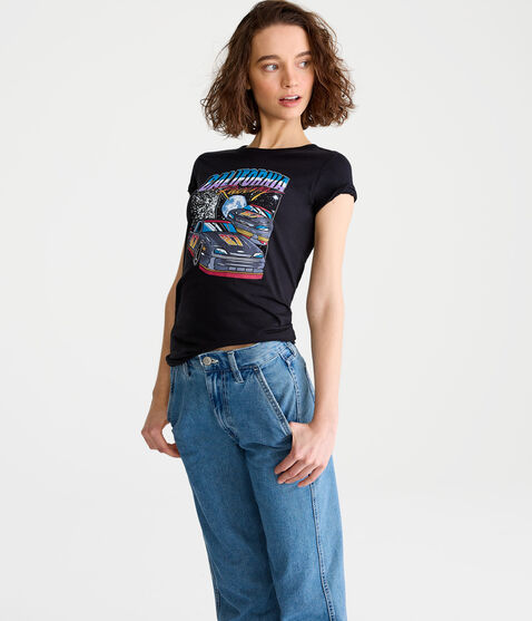 Cali Race Car Graphic Tee Cali Race Car Graphic Tee