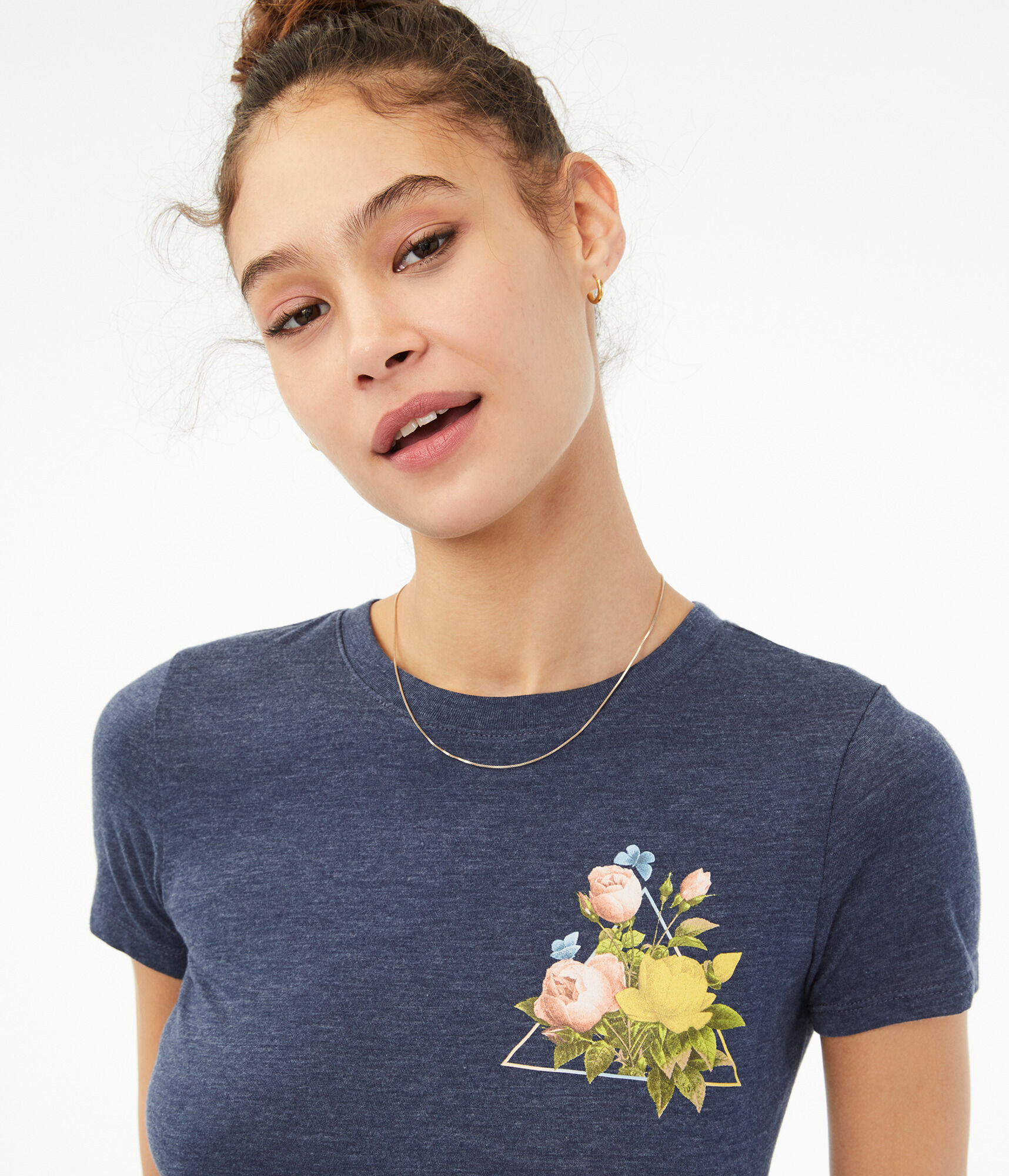 Triangle Bouquet Graphic Tee