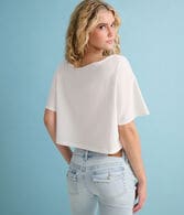 Peanuts® | Aéropostale Western Snoopy Cowboy Off-The-Shoulder Boyfriend Tee