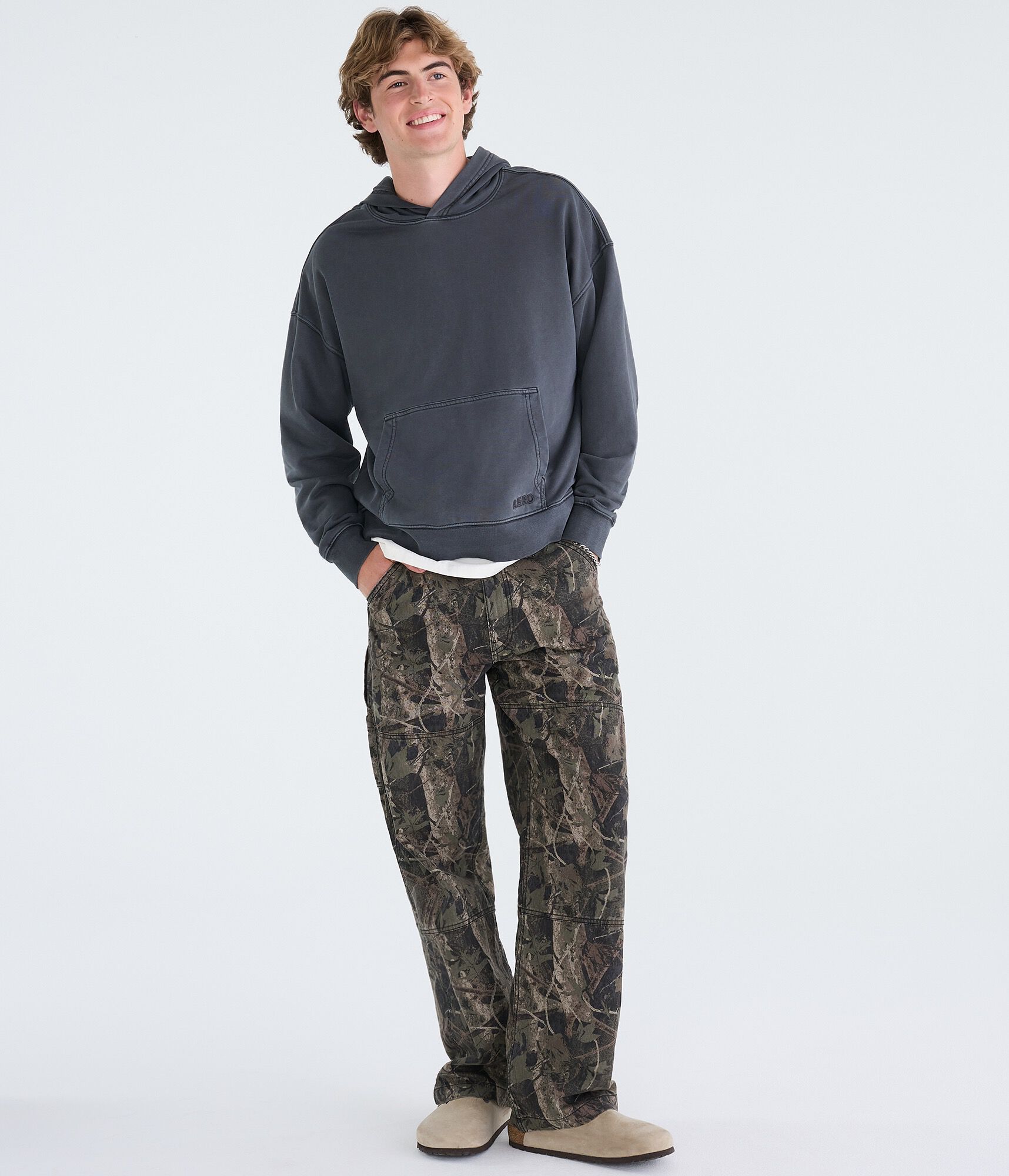 Forest Camo Baggy Carpenter Pants