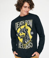 Long Sleeve Death Row Records Doberman Graphic Tee