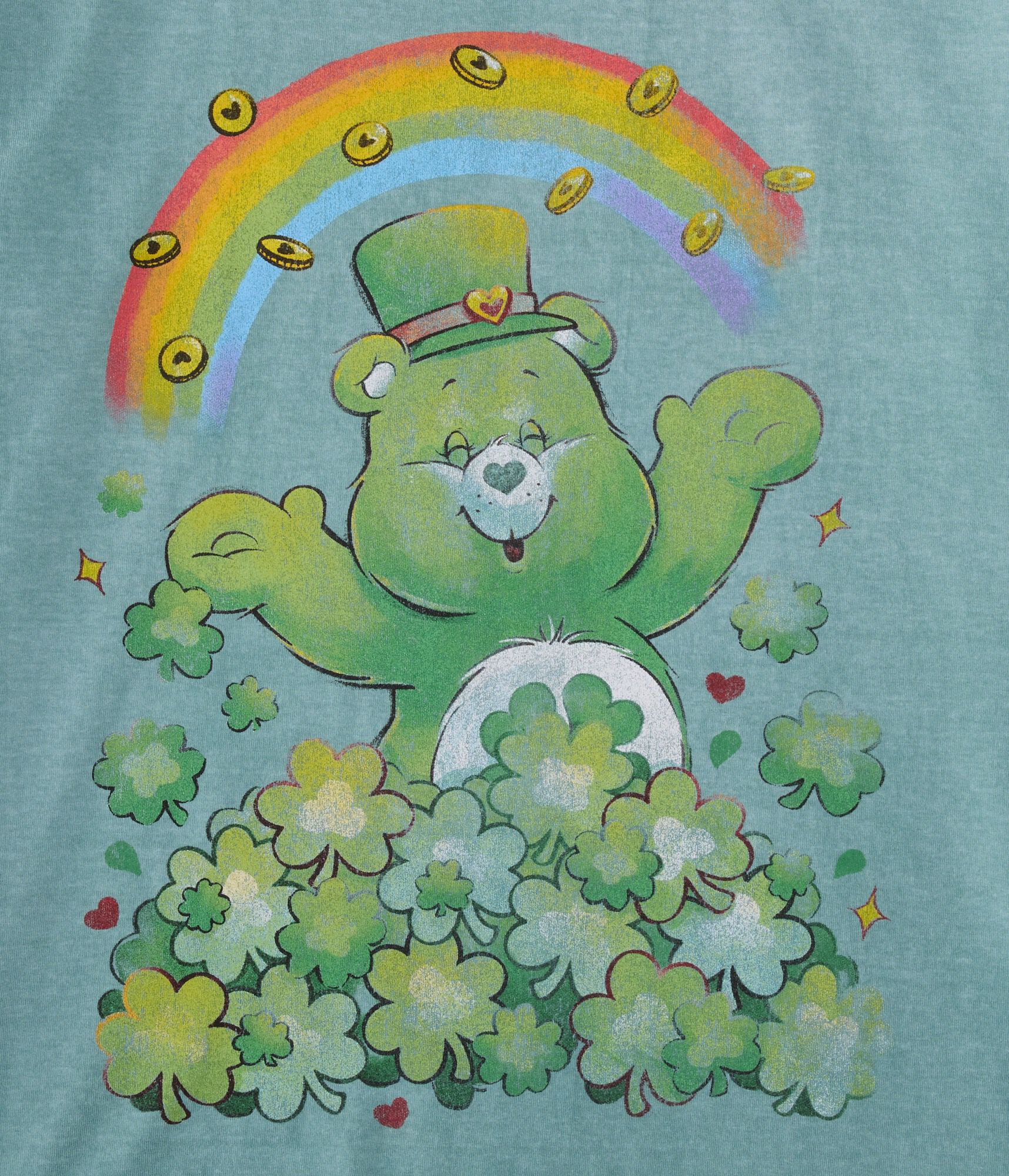 Good Luck Bear Relaxed Graphic Tee