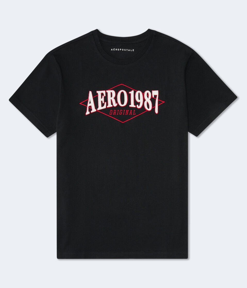 Aero 1987 Diamond Appliqué Graphic Tee
