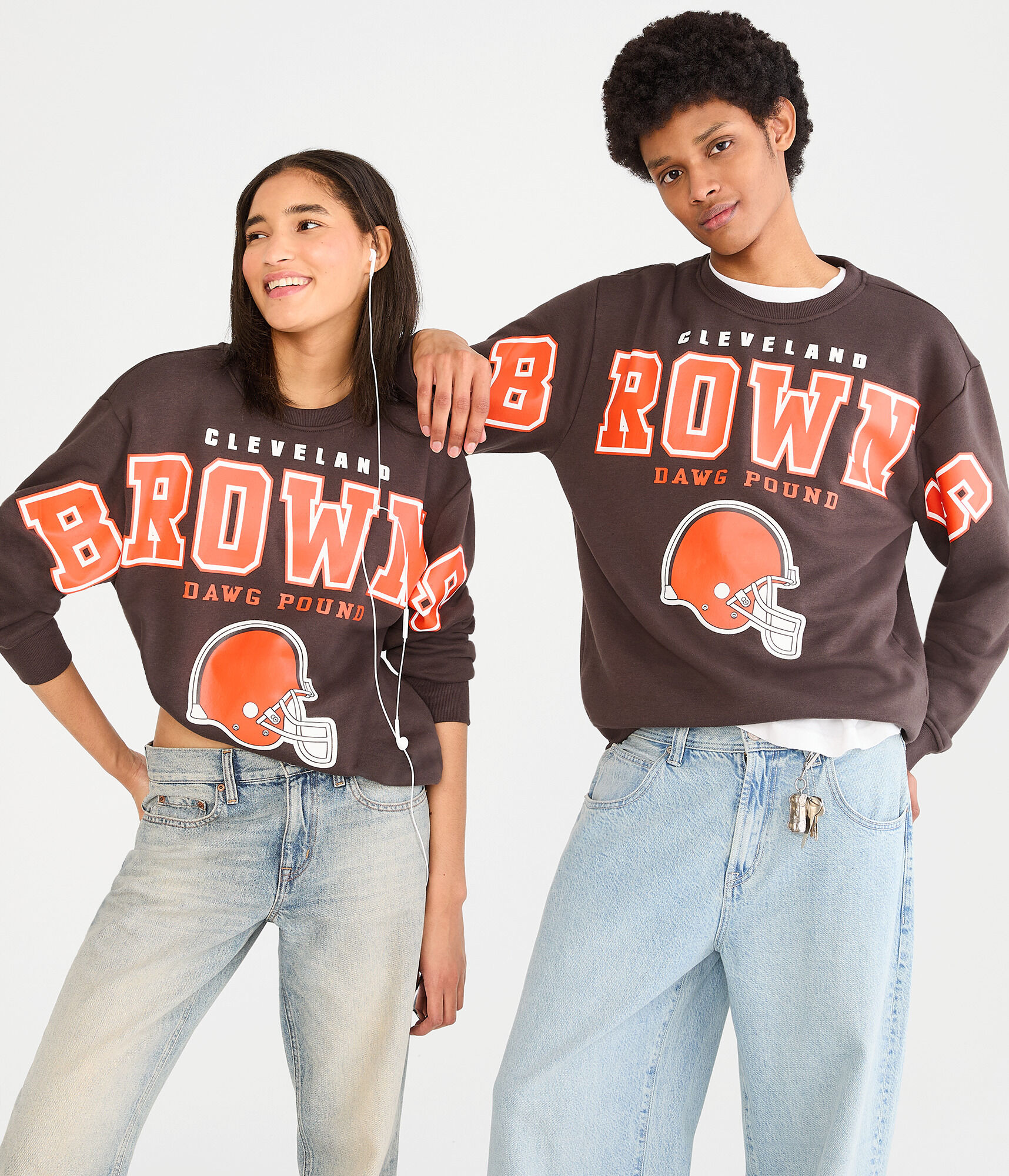 Cleveland Browns Crew Sweatshirt