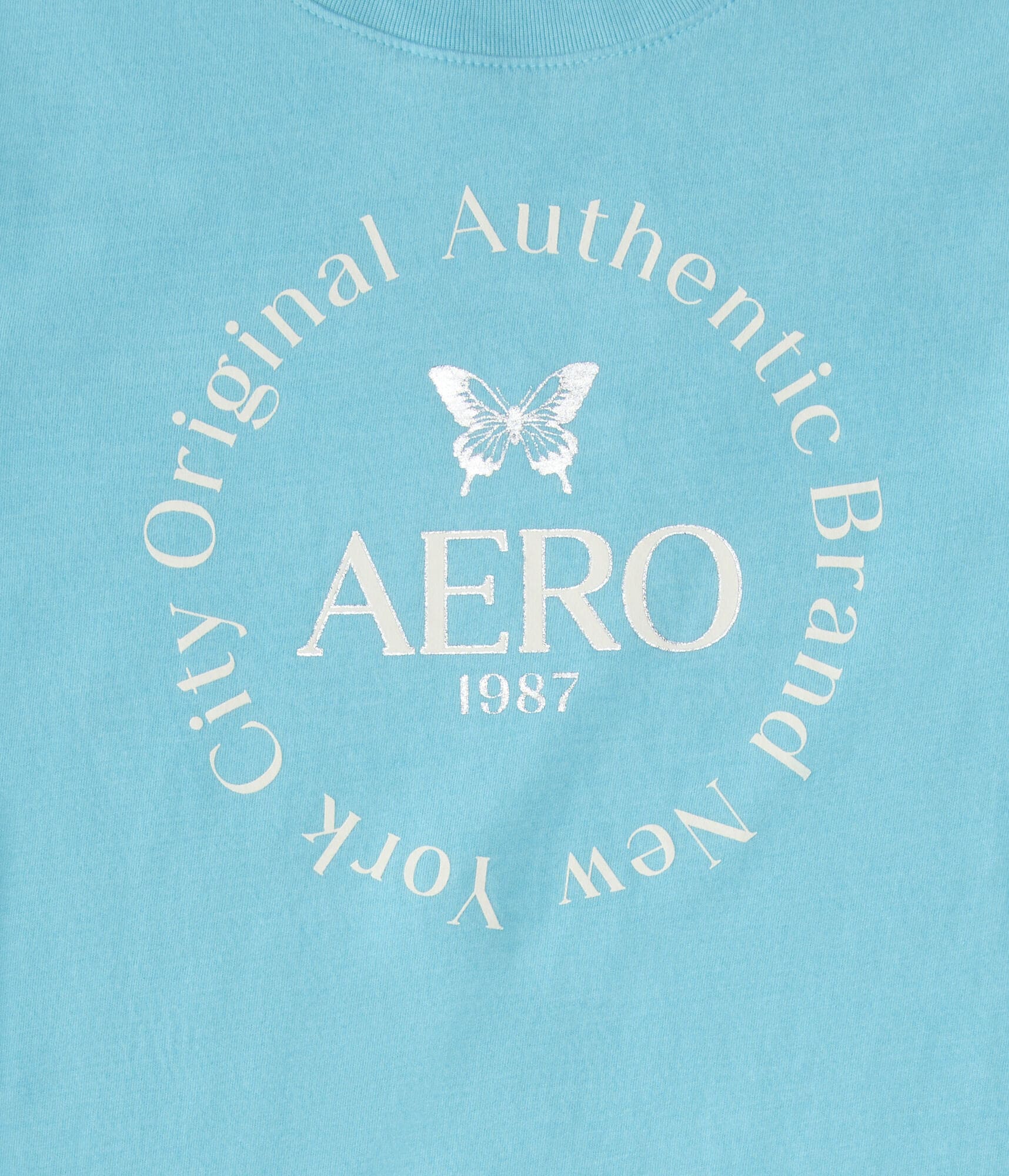 Aero Butterfly Foil Graphic Tee
