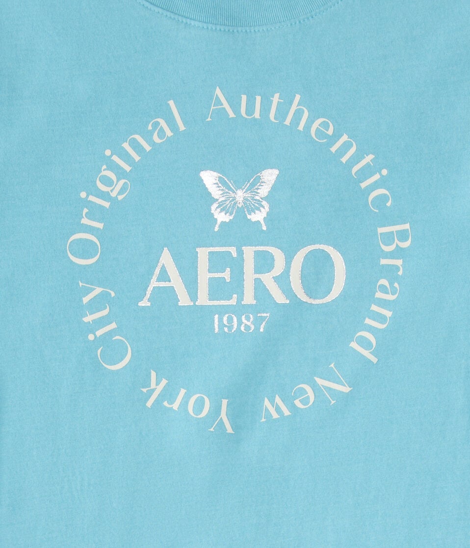 Aero Butterfly Foil Graphic Tee