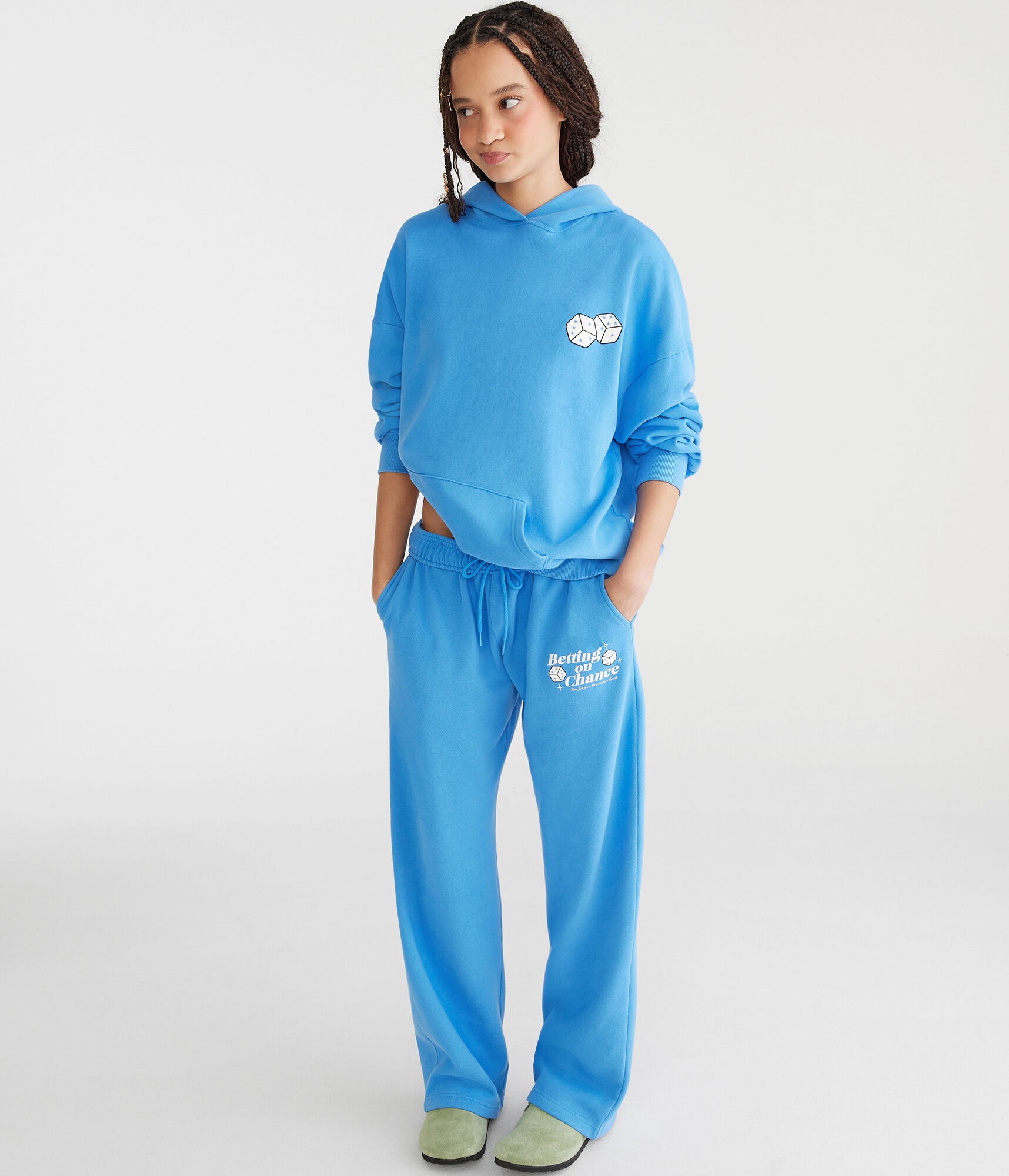 Betting On Chance Straight Leg Sweatpants