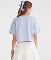 Nantucket Tennis Notch-Neck Boyfriend Graphic Tee