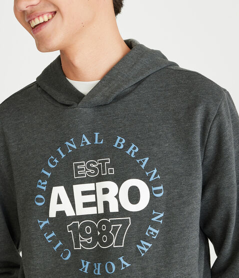 Aero 1987 Circle Pullover Hoodie
