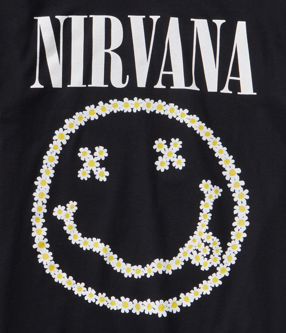 Nirvana Daisy Chain Oversized Graphic Tee