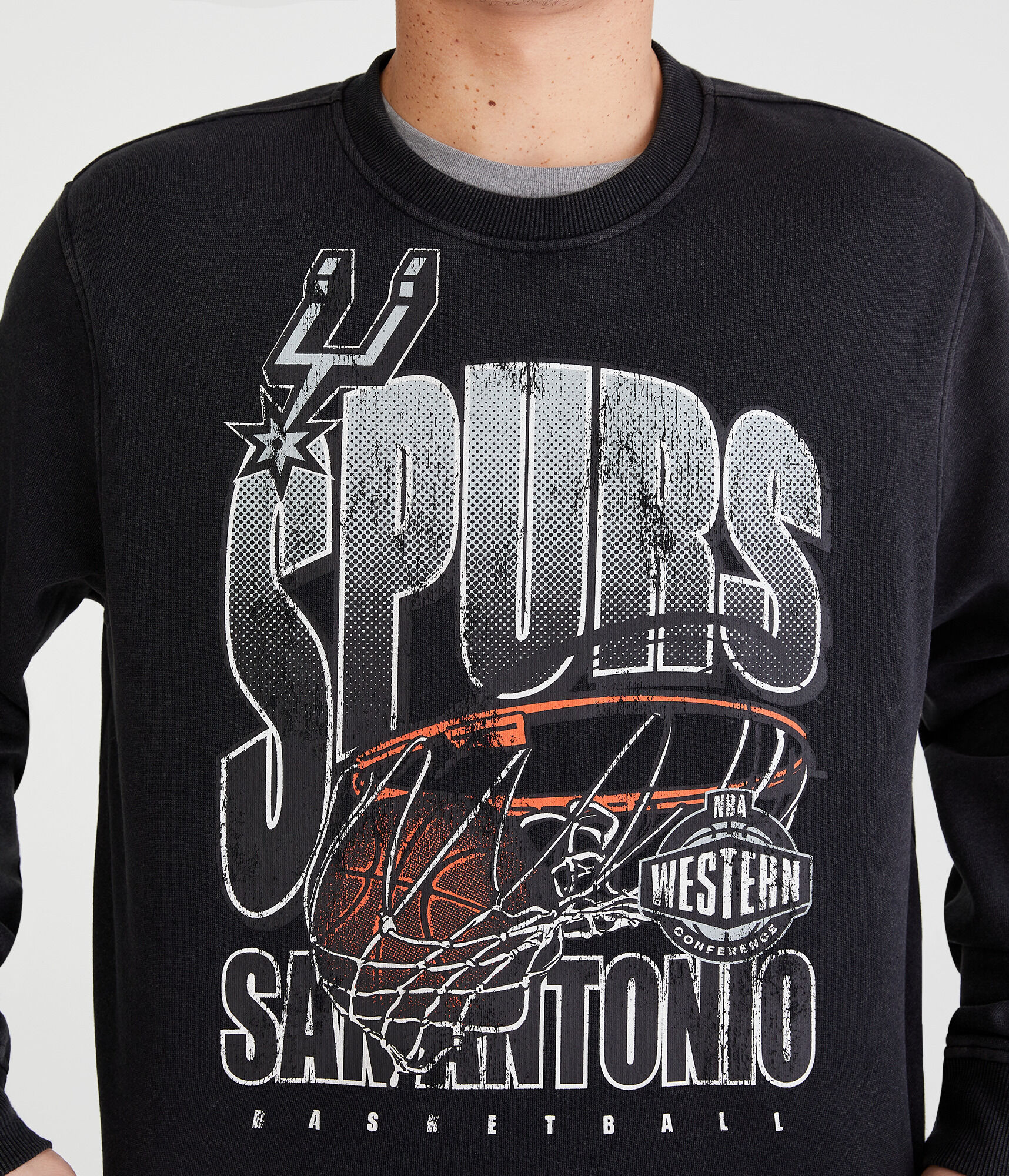 San Antonio Spurs Crew Sweatshirt