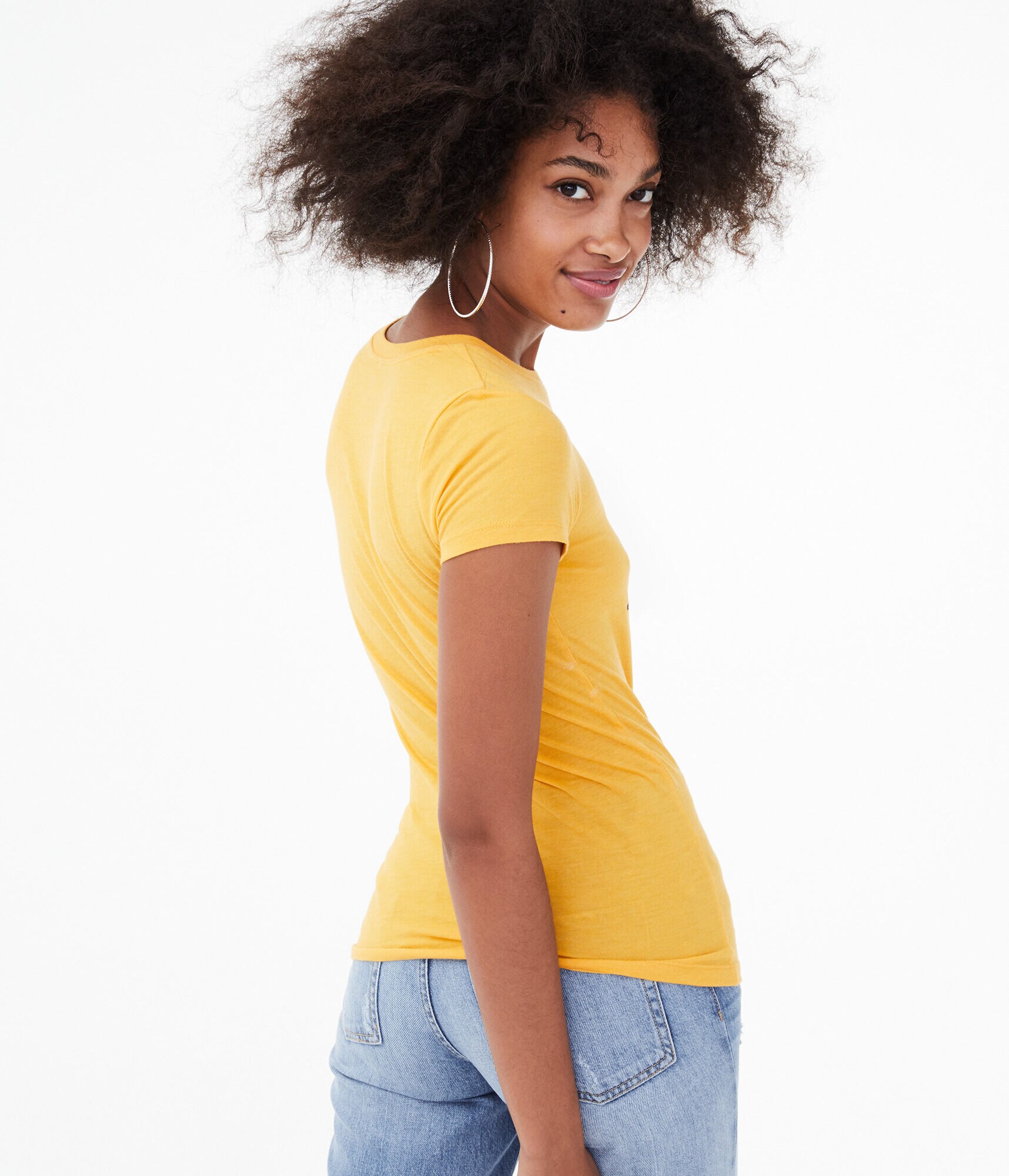 Floral Aero Logo Graphic Tee