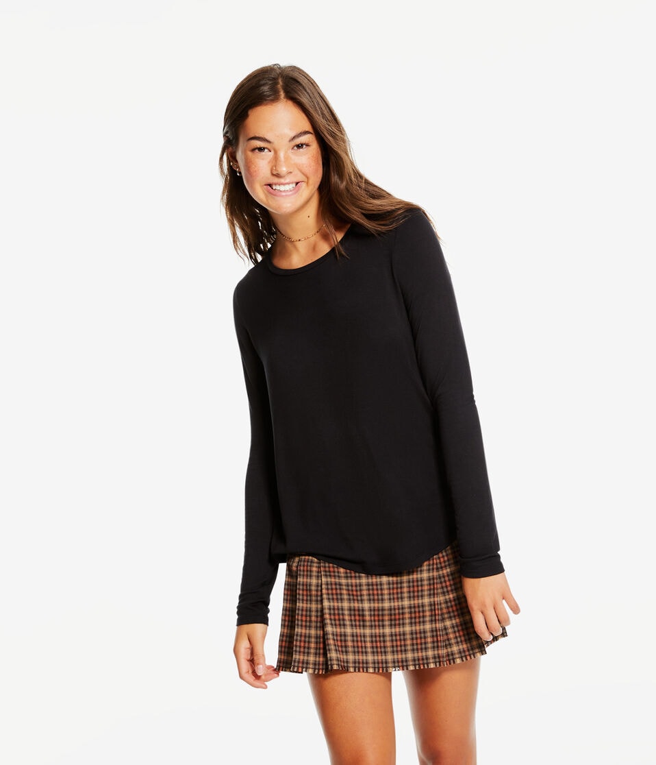 Long Sleeve Seriously Soft Crew Tee