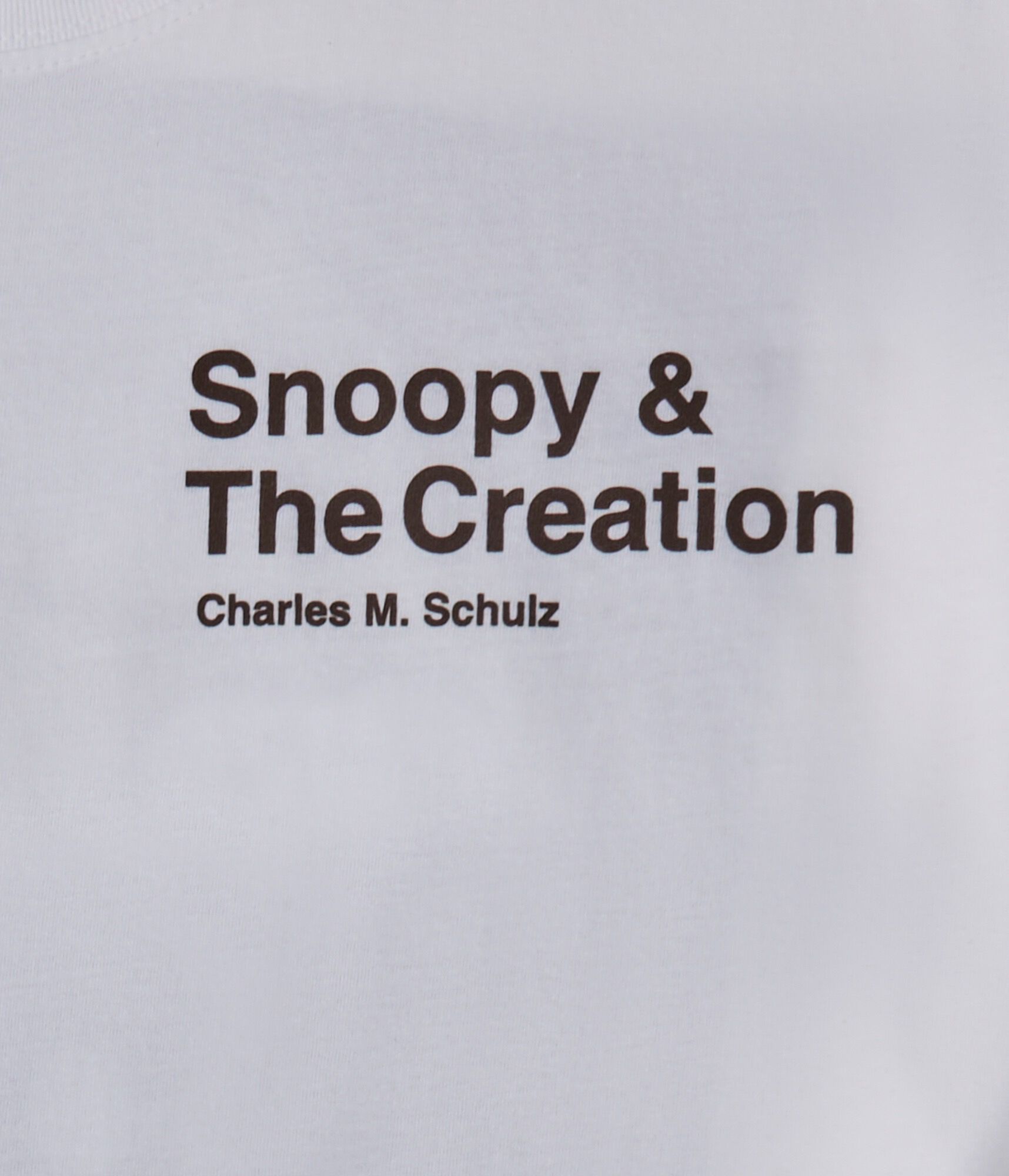 Snoopy The Creation Relaxed Graphic Tee