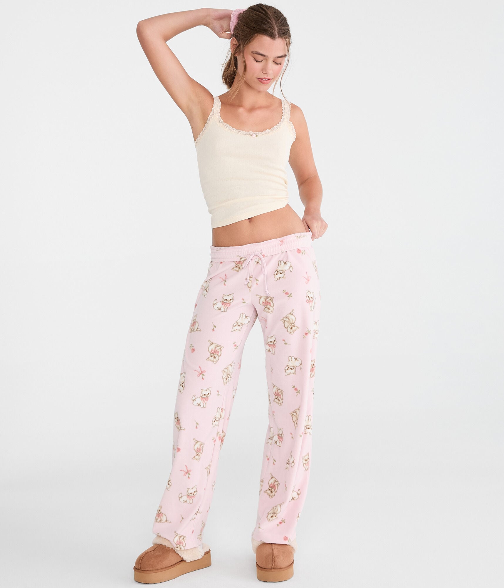 Baby Cats Polyfleece Sleep Pants